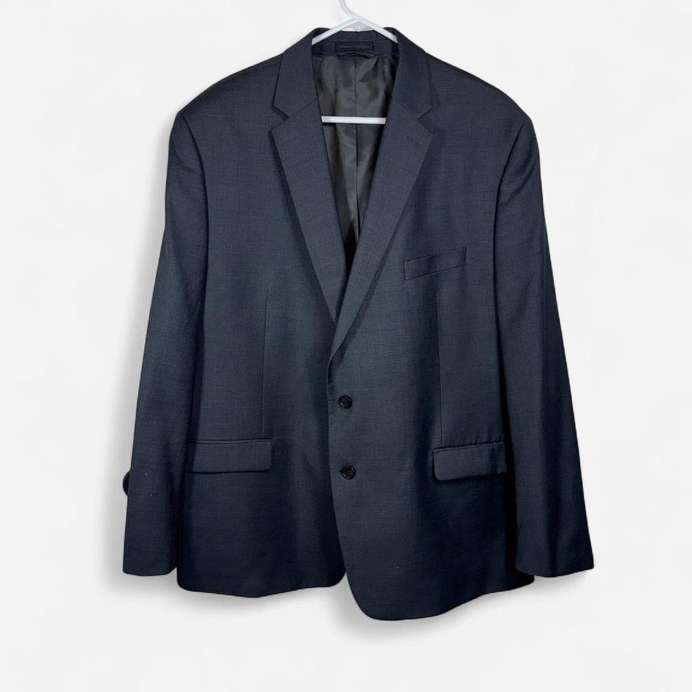Lauren Ralph Lauren Men’s 48R Charcoal Wool Blazer Jacket Classic Fit 2-Button